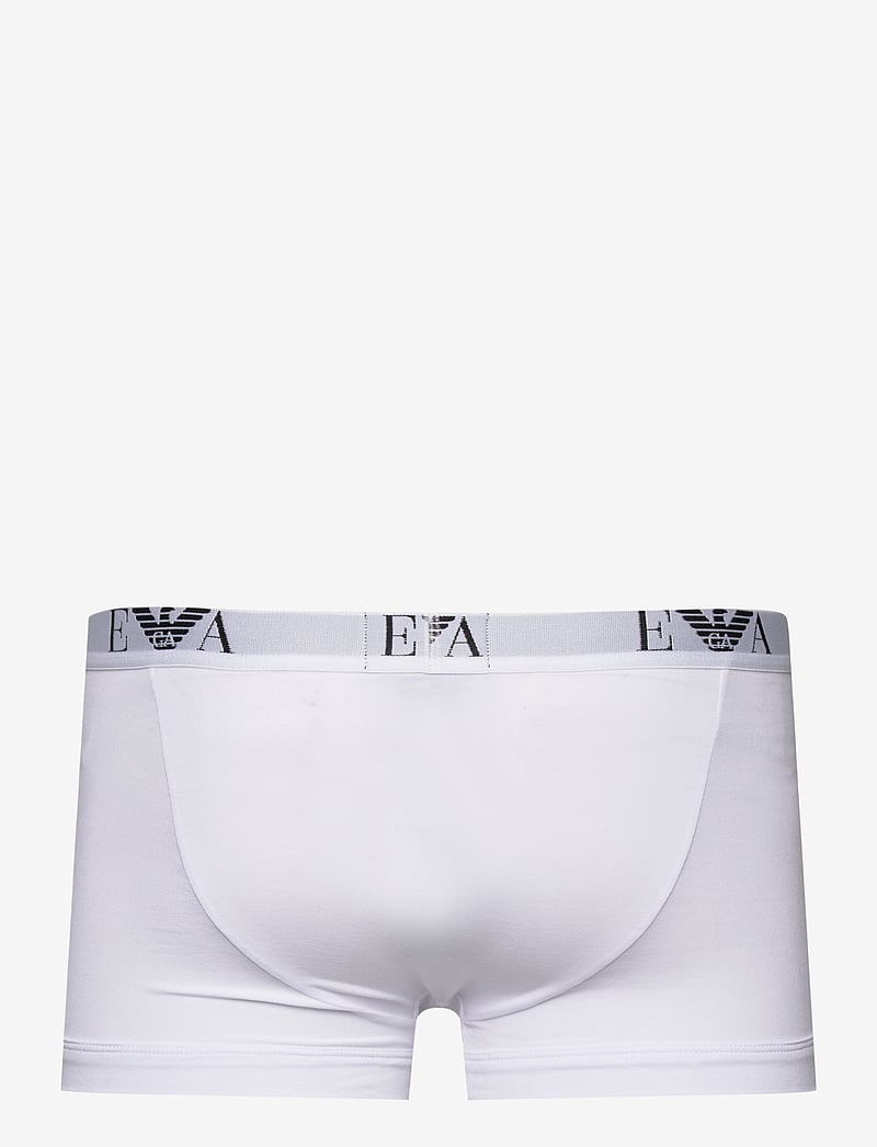 Emporio Armani - MEN'S KNIT 3PACK TRUNK - aluspükste mitmikpakk - 16510-bianco/bianco/bianco - 3
