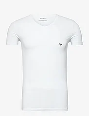 Emporio Armani - MENS KNIT 2PACK T-SHIRTS - basic t-shirts - 10410-bianco/marine - 2