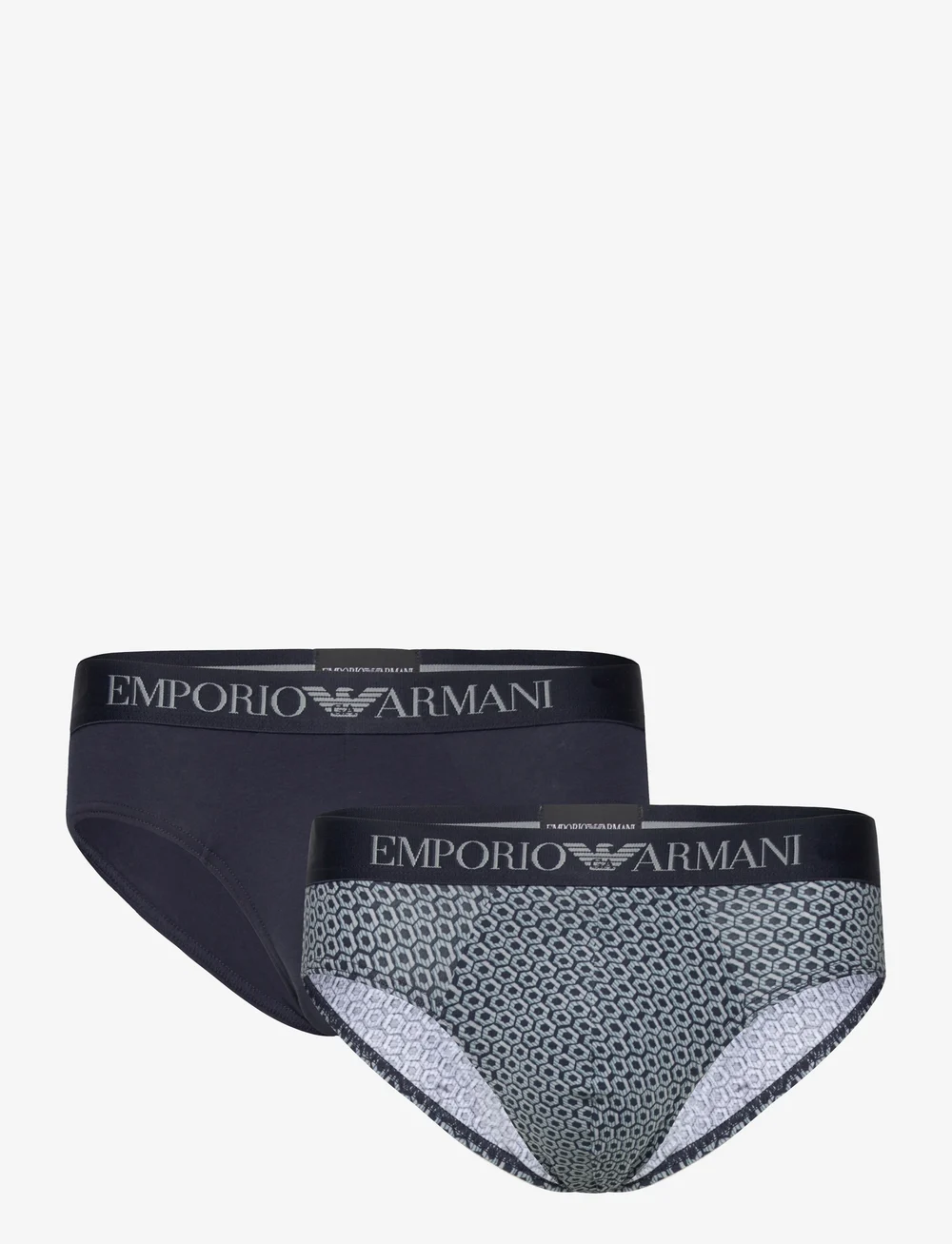 Emporio Armani Men s Knit 2 pack Brief Briefs Boozt
