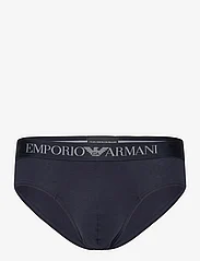 Emporio Armani - MEN'S KNIT 2-PACK BRIEF - lyhyet alushousut - esagoni/marine - 2