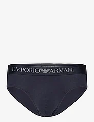 Emporio Armani - MEN'S KNIT 2-PACK BRIEF - briefs - esagoni/marine - 2