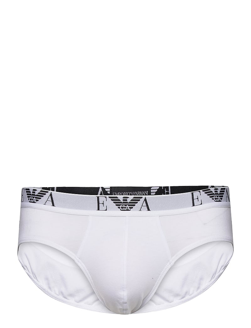 Emporio Armani - MEN'S KNIT 3PACK BRIEF - multipack underbukser - 16510-bianco/bianco/bianco - 2