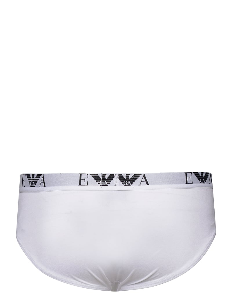 Emporio Armani - MEN'S KNIT 3PACK BRIEF - multipack underbukser - 16510-bianco/bianco/bianco - 3