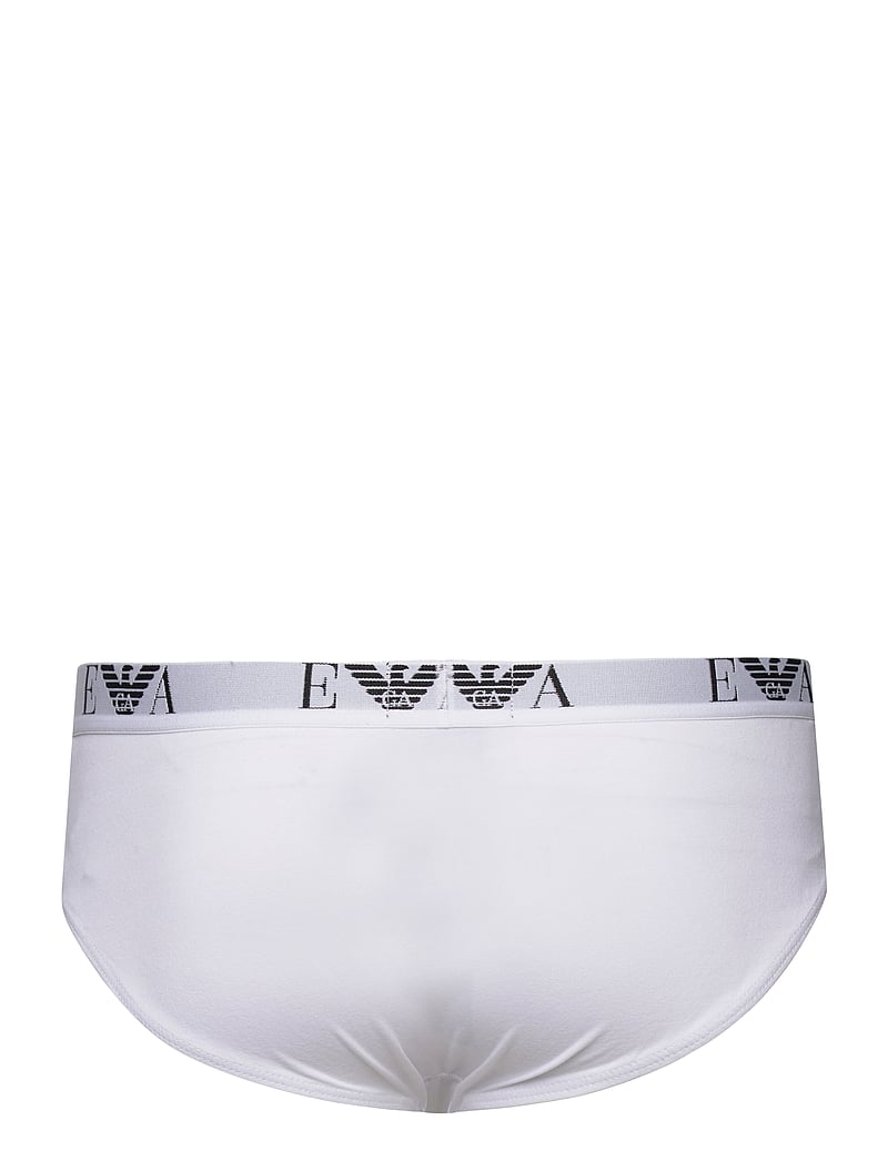 Emporio Armani - MEN'S KNIT 3PACK BRIEF - multipack underbukser - 16510-bianco/bianco/bianco - 4