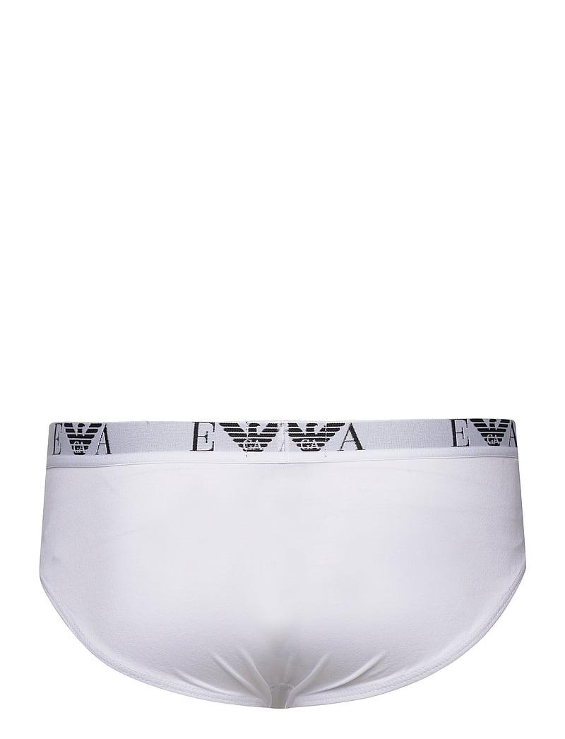 Emporio Armani - MEN'S KNIT 3PACK BRIEF - multipack underbukser - 16510-bianco/bianco/bianco - 5