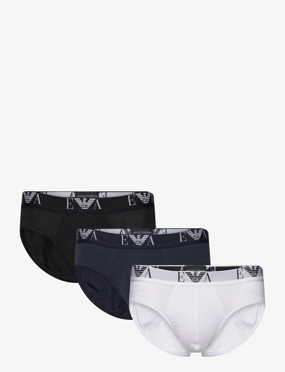 Emporio Armani Men s Knit 3pack Brief Briefs Boozt