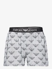 Emporio Armani - MEN'S KNIT BOXER - boxer shorts - 12411-stampa aquila - 0