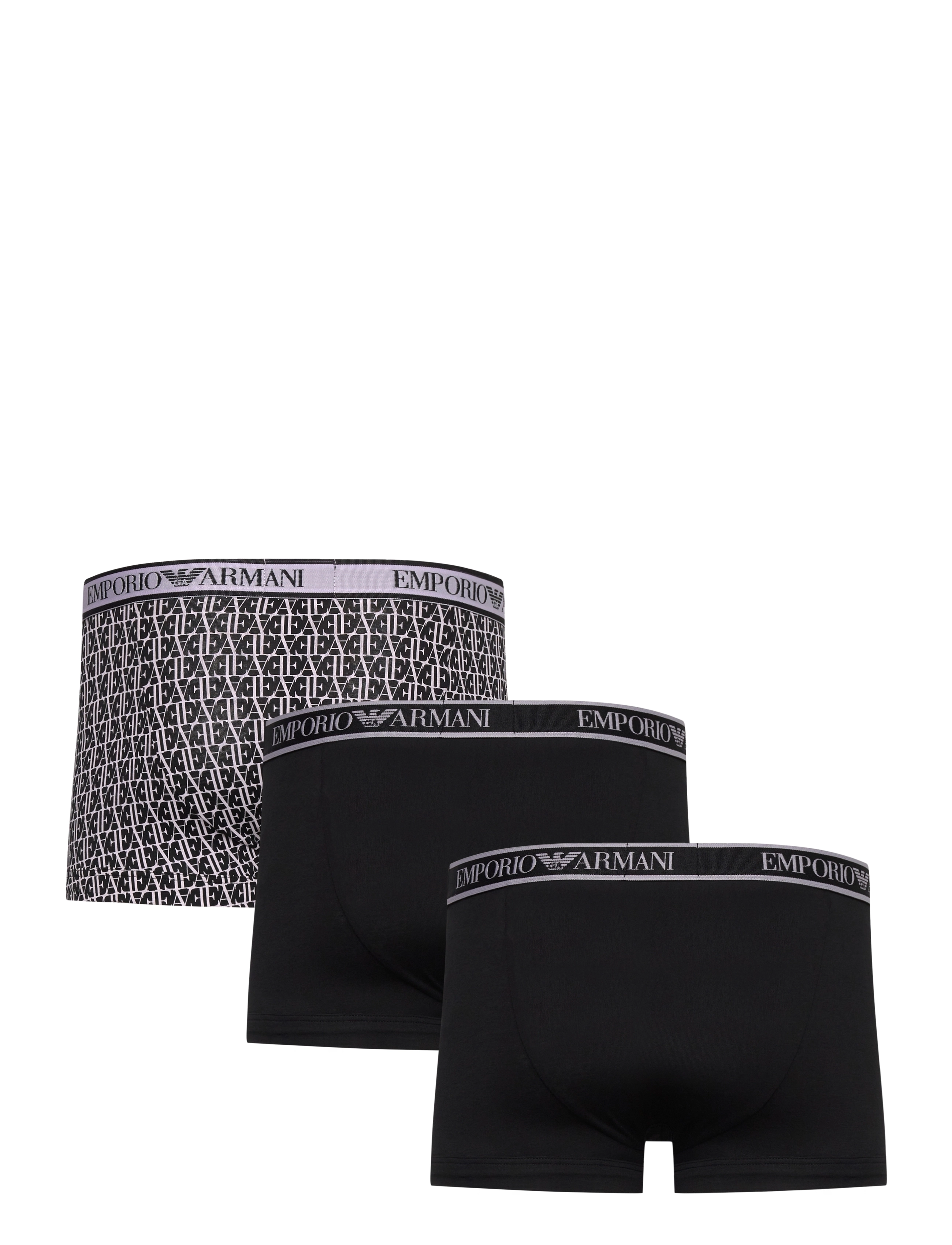 Emporio Armani - 3-PACK BOXER - nero/nero st/nero - 2
