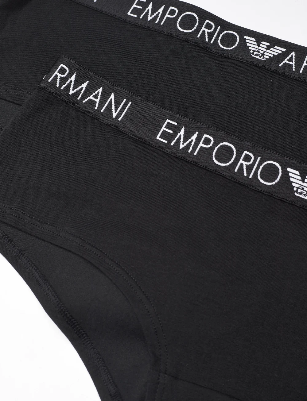 Emporio Armani - LADIES KNITTED BI-PA - briefs - 17020-nero/nero - 1