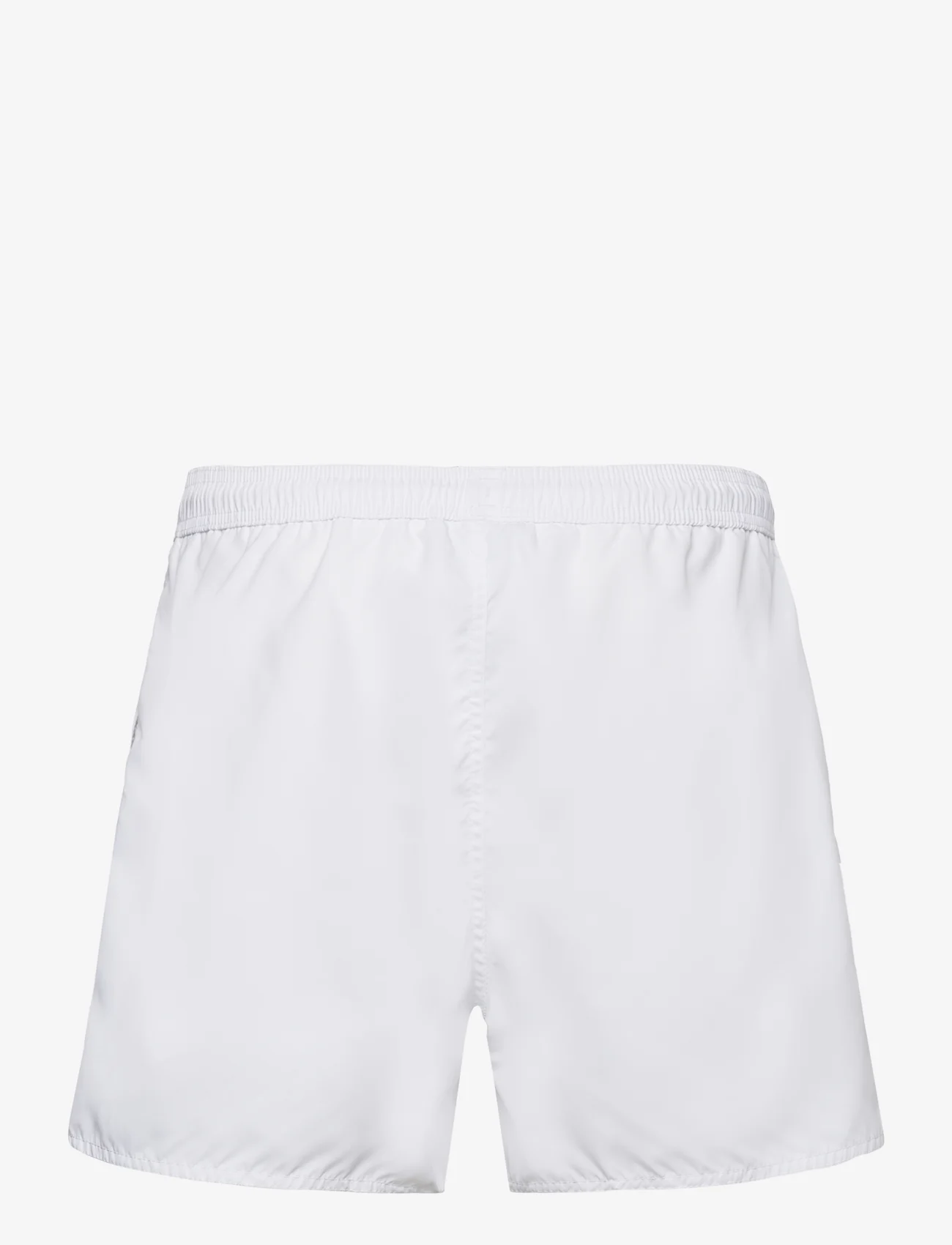 Emporio Armani - BOXER - swim shorts - 93410-bianco/logo obliquo - 1