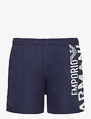 Emporio Armani - BOXER - swim shorts - 49336-blu/logo verticale - 1