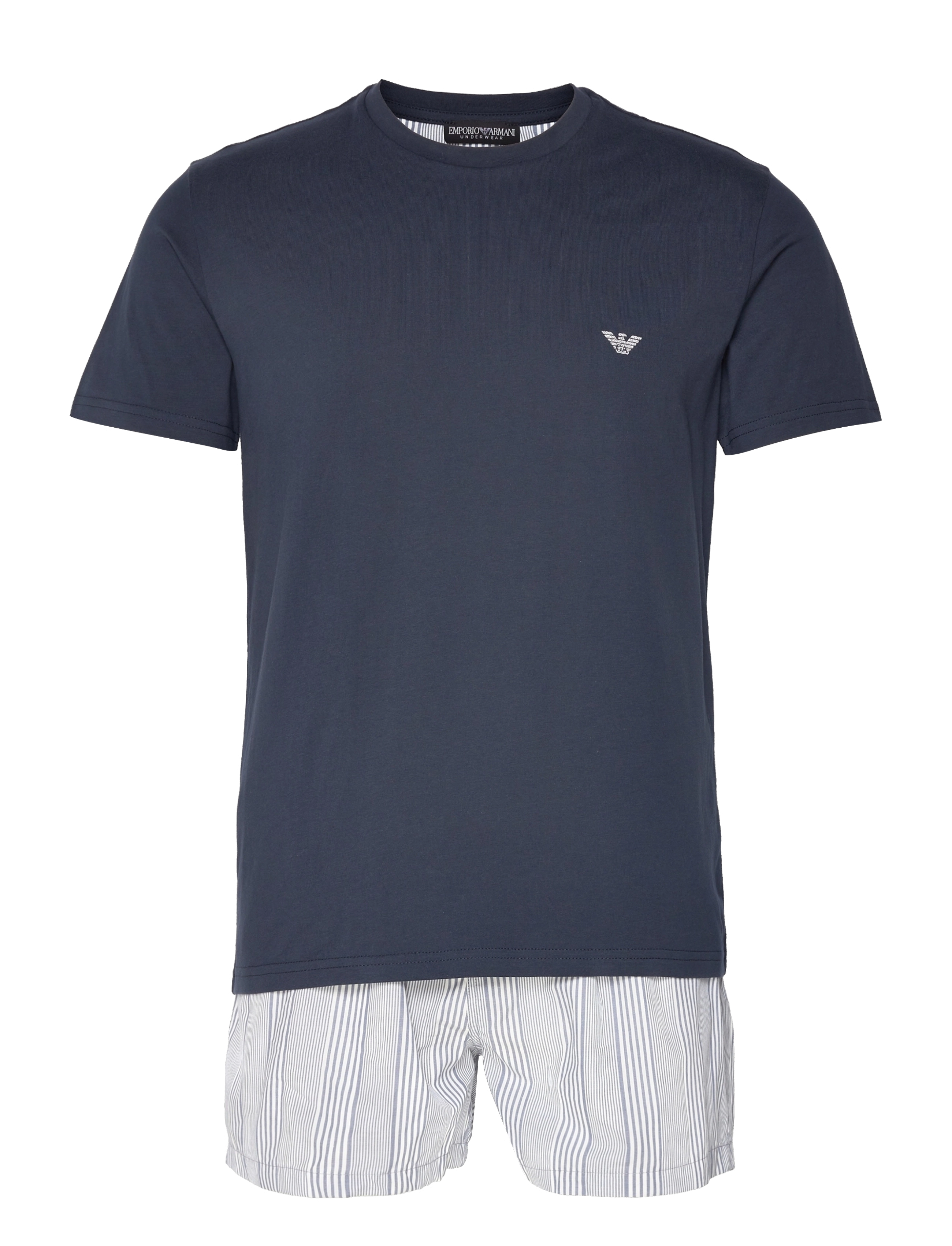 BIANCO/INDIGO RIGATO