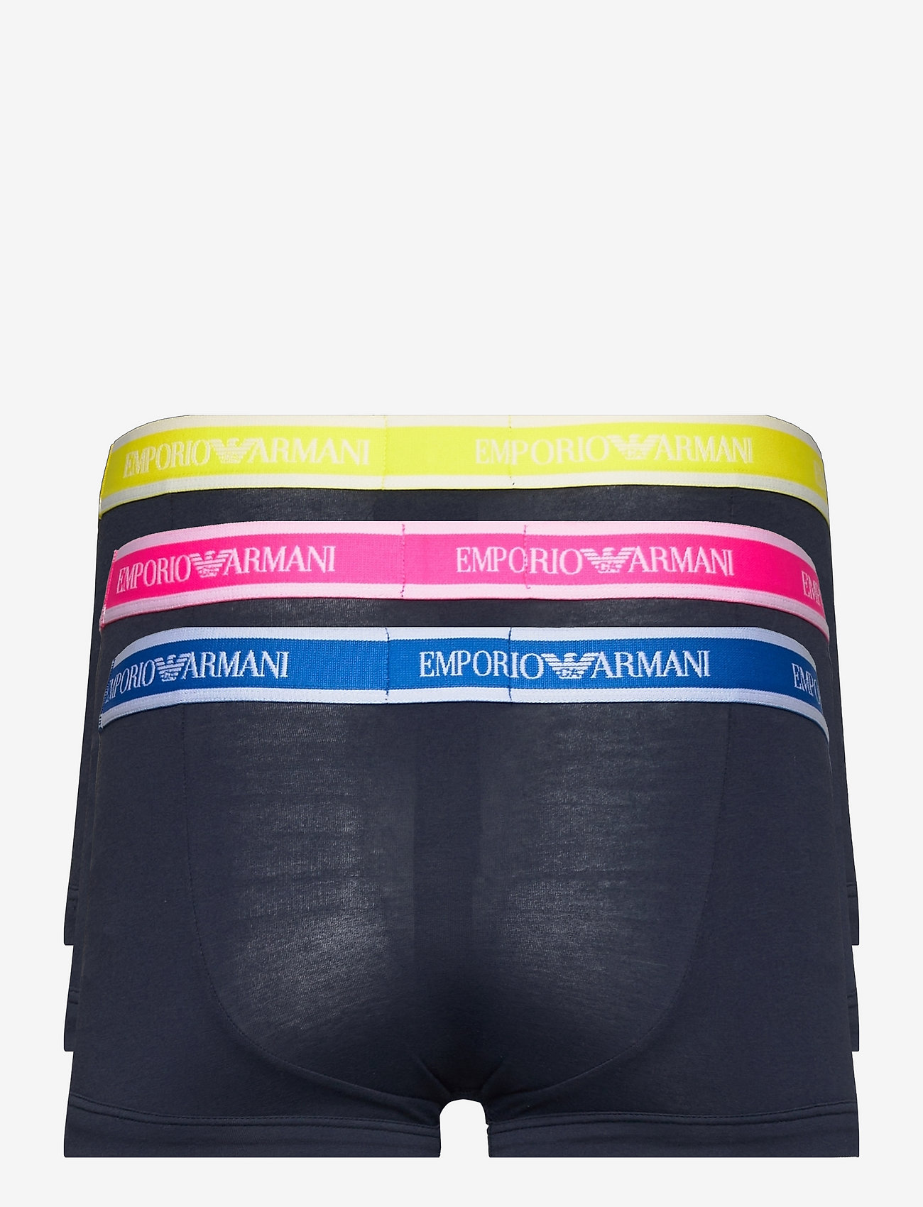 Emporio Armani - MEN'S KNIT 3-PACK TRUNK - marine/marine/marine - 1
