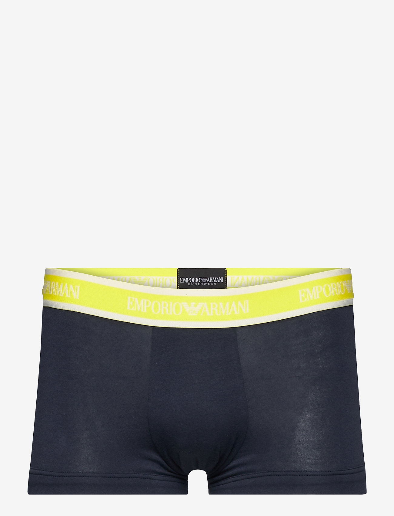 Emporio Armani - MEN'S KNIT 3-PACK TRUNK - marine/marine/marine - 4