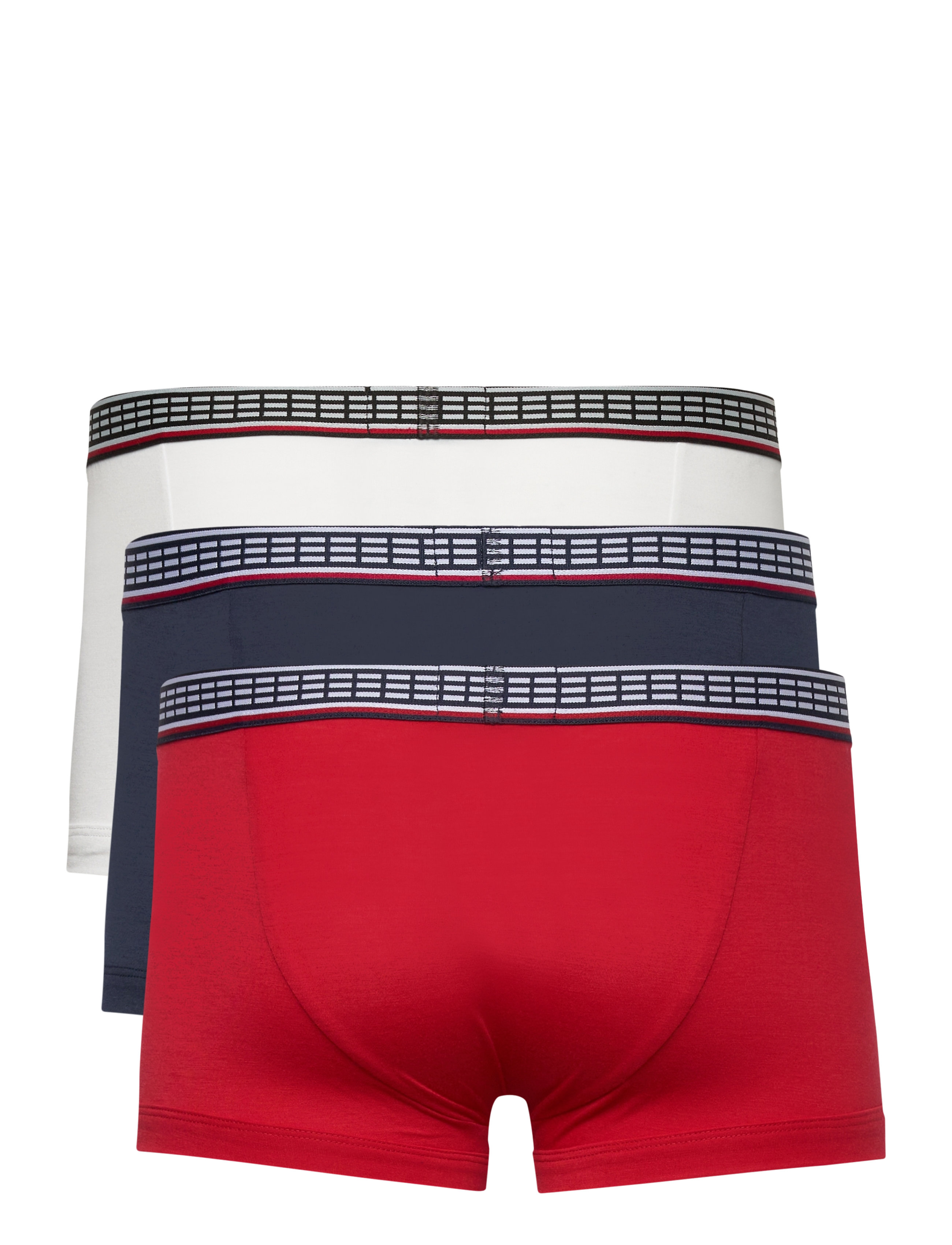 Emporio Armani - MEN'S KNIT 3-PACK TRUNK - marin/bianc/ciliegia - 3