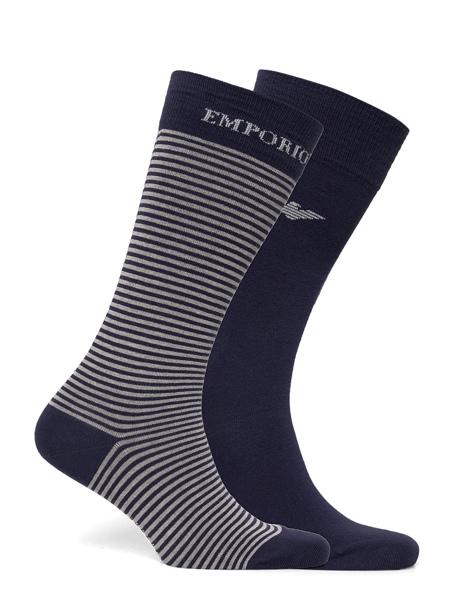 Emporio Armani - SOCK - vanliga strumpor - blu navy - 1