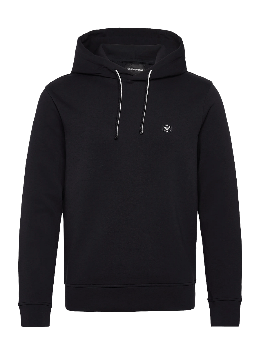 Emporio Armani - SWEATSHIRT - kapuzenpullover - blu navy - 0