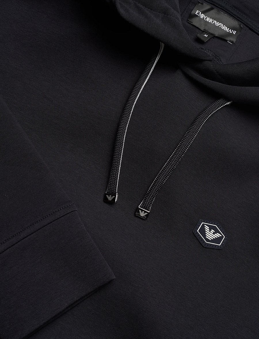Emporio Armani - SWEATSHIRT - kapuzenpullover - blu navy - 2