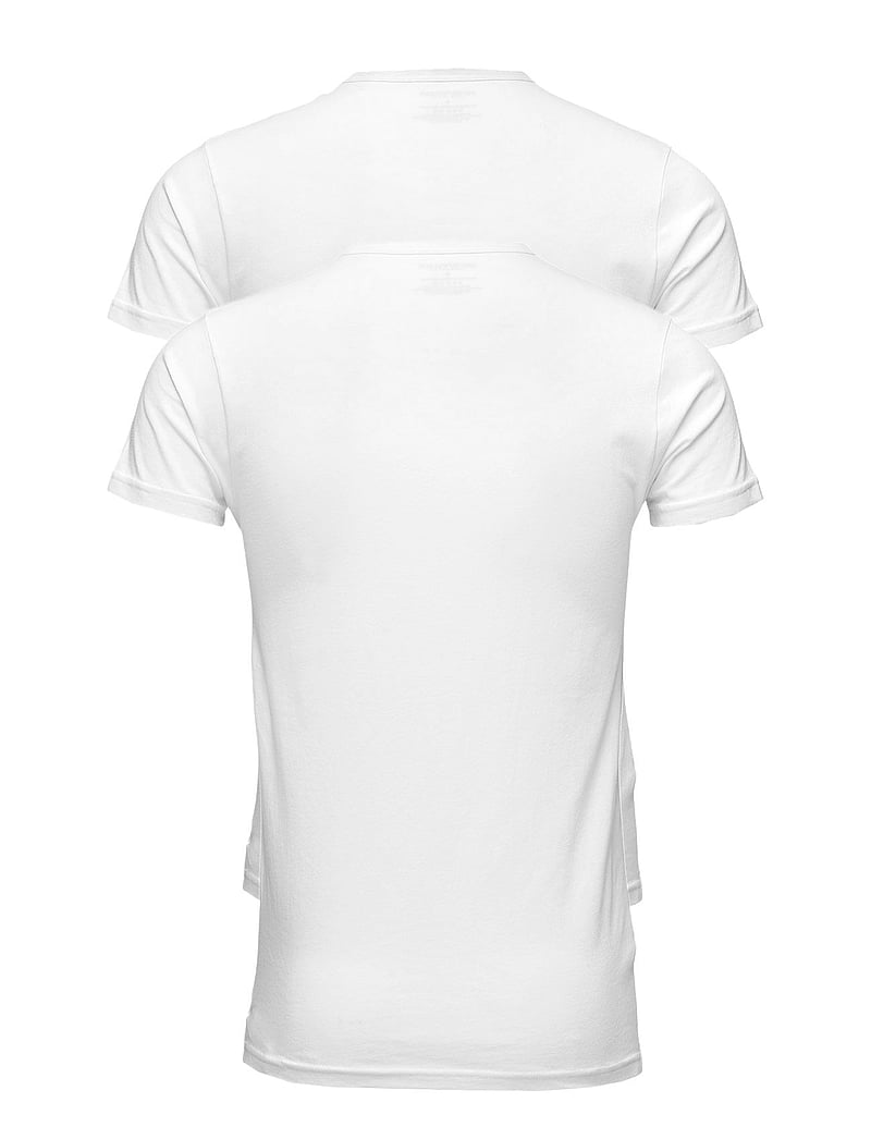 Emporio Armani - MENS KNIT 2PACK T-SH - multipack t-shirts - bianco/bianco - 1