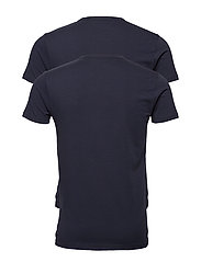 Emporio Armani - MENS KNIT 2PACK T-SH - kortärmade t-shirts - marine/marine - 1