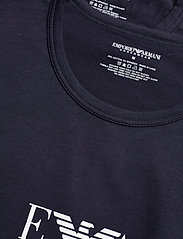 Emporio Armani - MENS KNIT 2PACK T-SH - kortärmade t-shirts - marine/marine - 2