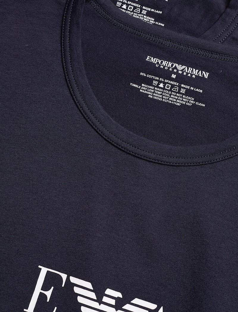 Emporio Armani - MENS KNIT 2PACK T-SH - multipack t-shirts - marine/marine - 1