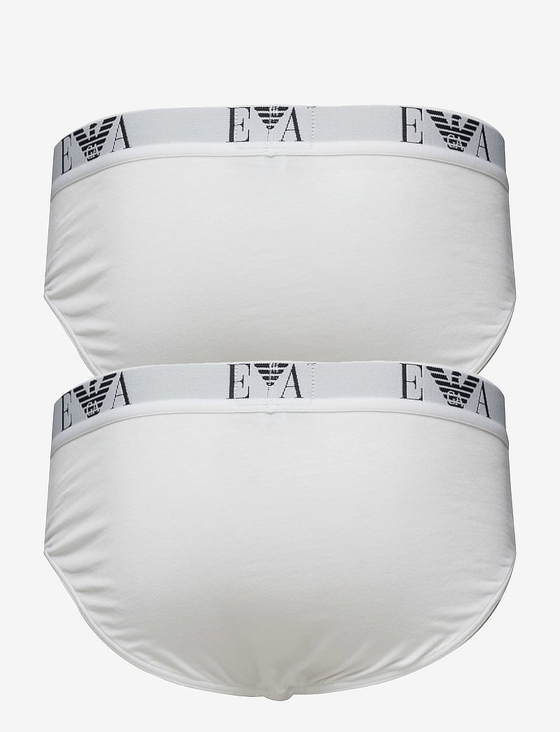 Emporio Armani - MENS KNIT 2PACK BRIE - multipack underpants - bianco/bianco - 1