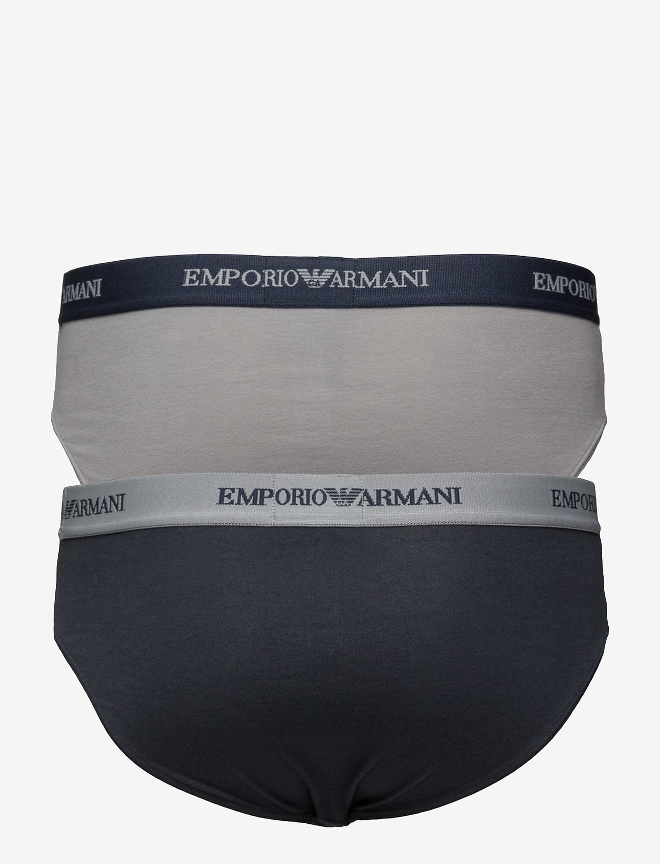 Emporio Armani - MENS KNIT 2PACK BRIE - grigio/marine - 1