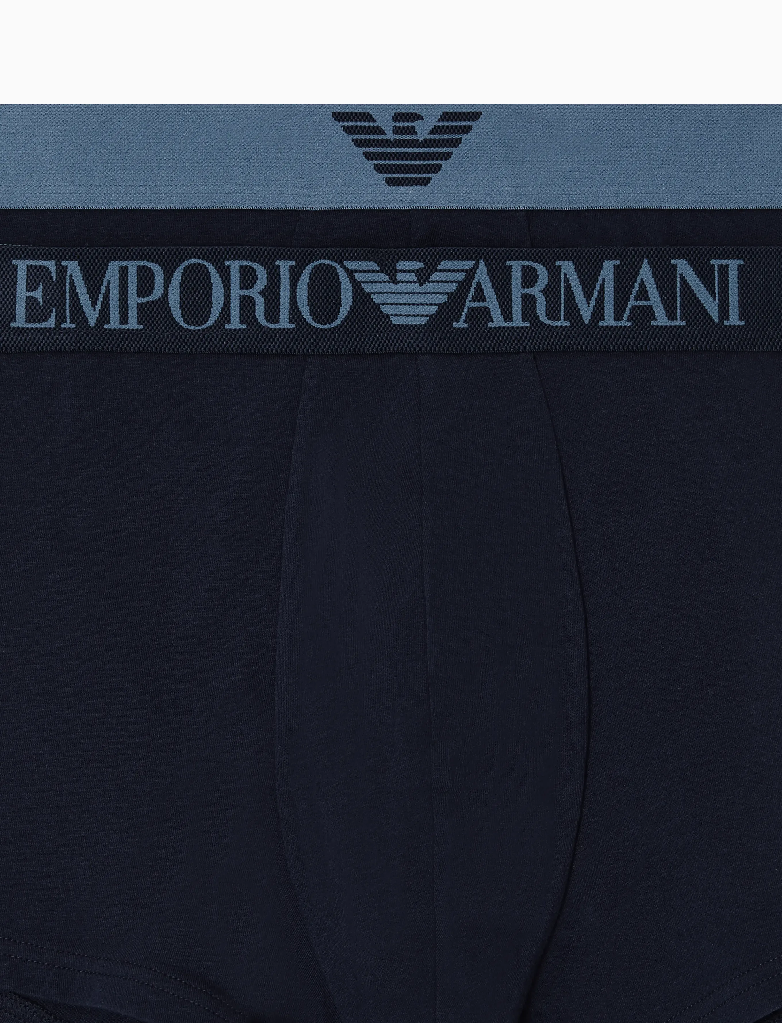 Emporio Armani - 2 PACK BOTTOM - boxer briefs - ar.blue/ar.blue - 1
