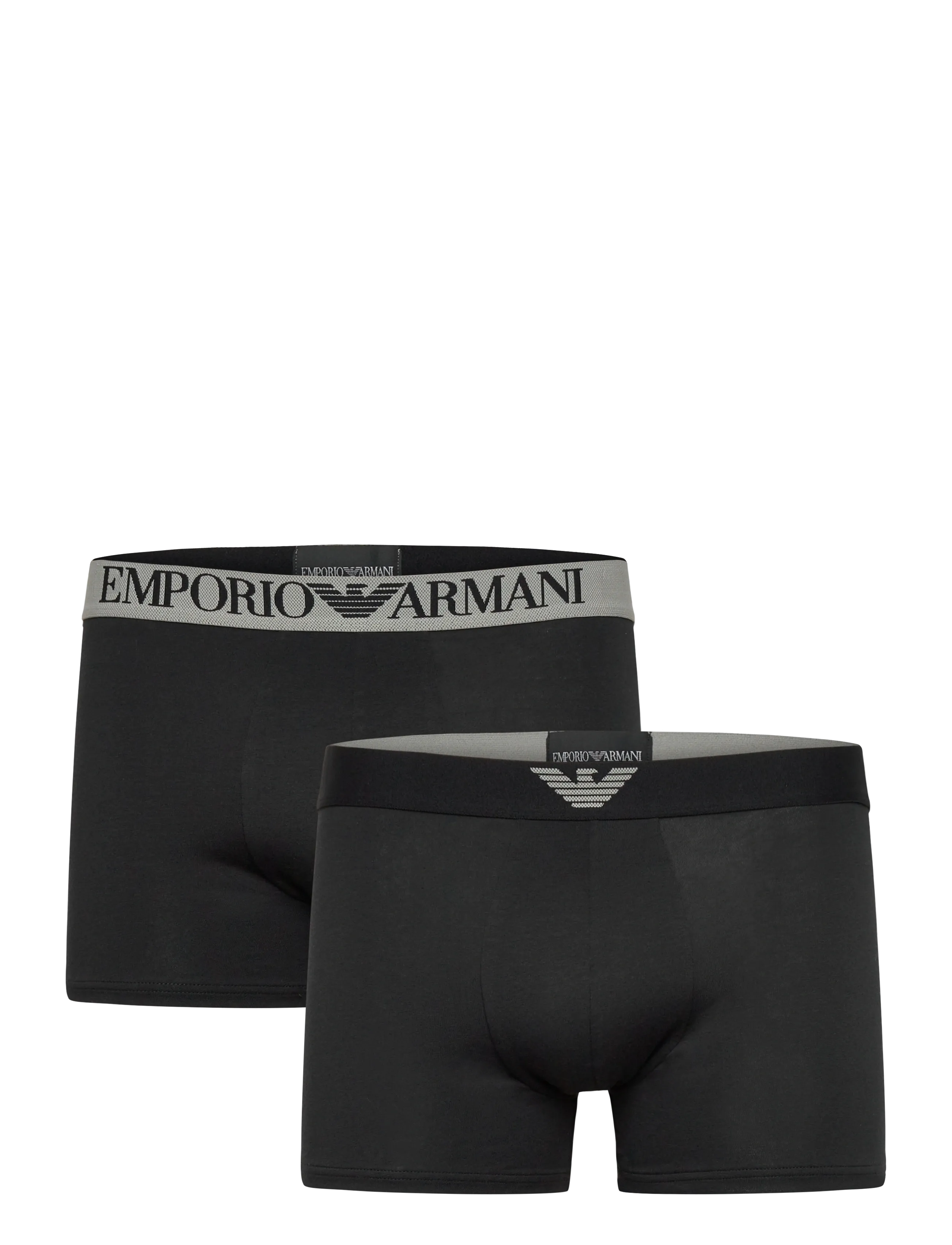 EMPORIO ARMANI 2 Pack Bottom Schwarz - L - Herren