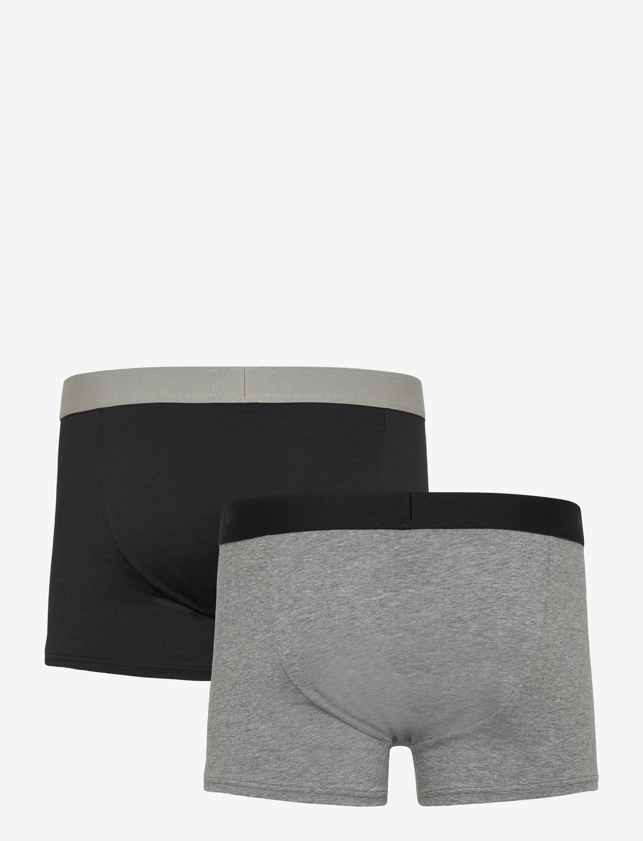 Emporio Armani - 2 PACK BOTTOM - boxerkalsonger - grey melange/black - 1