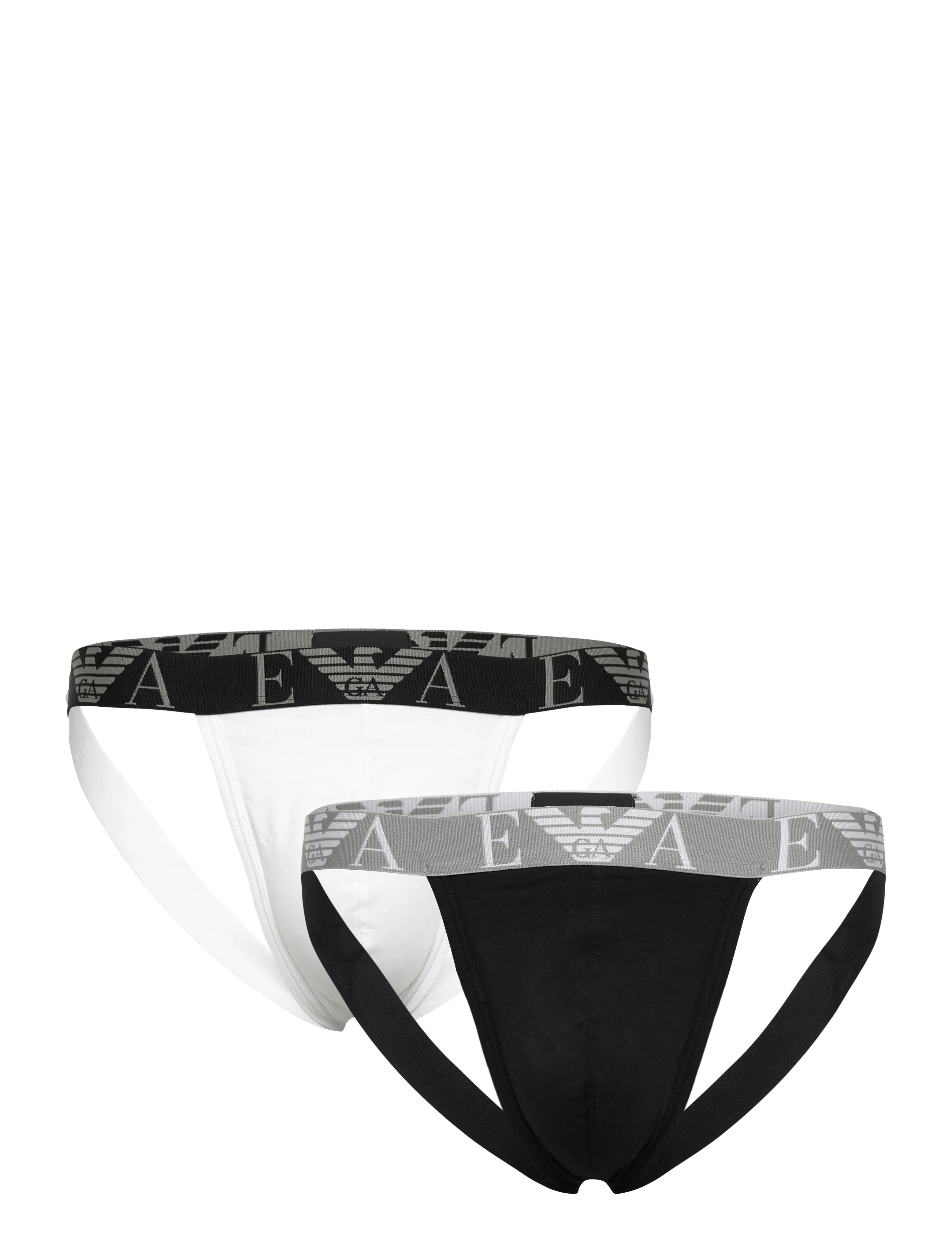 Emporio Armani 2 PACK BOTTOM - Nyheter - BLACK/WHITE / white