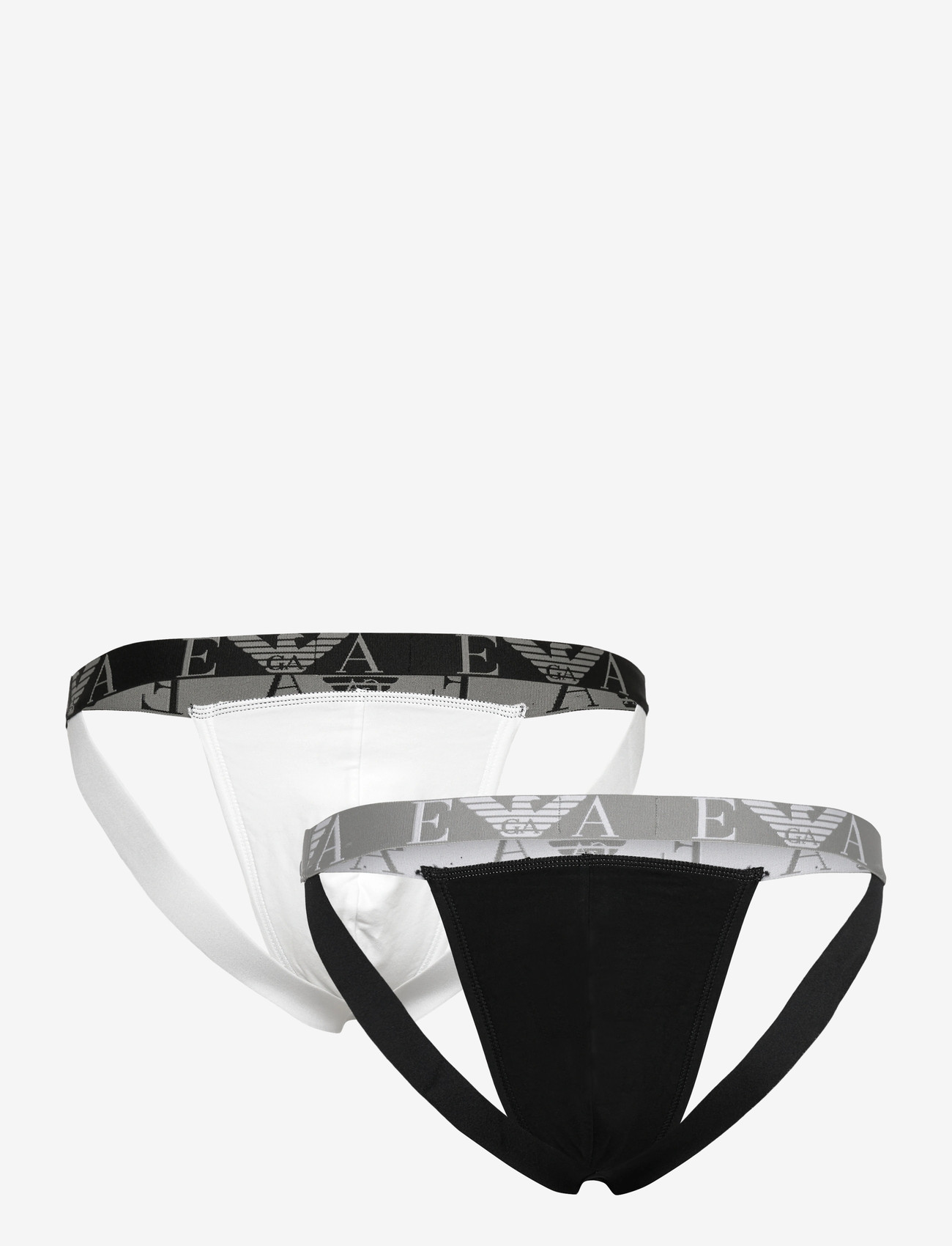 Emporio Armani - 2 PACK BOTTOM - multipack underpants - black/white - 1