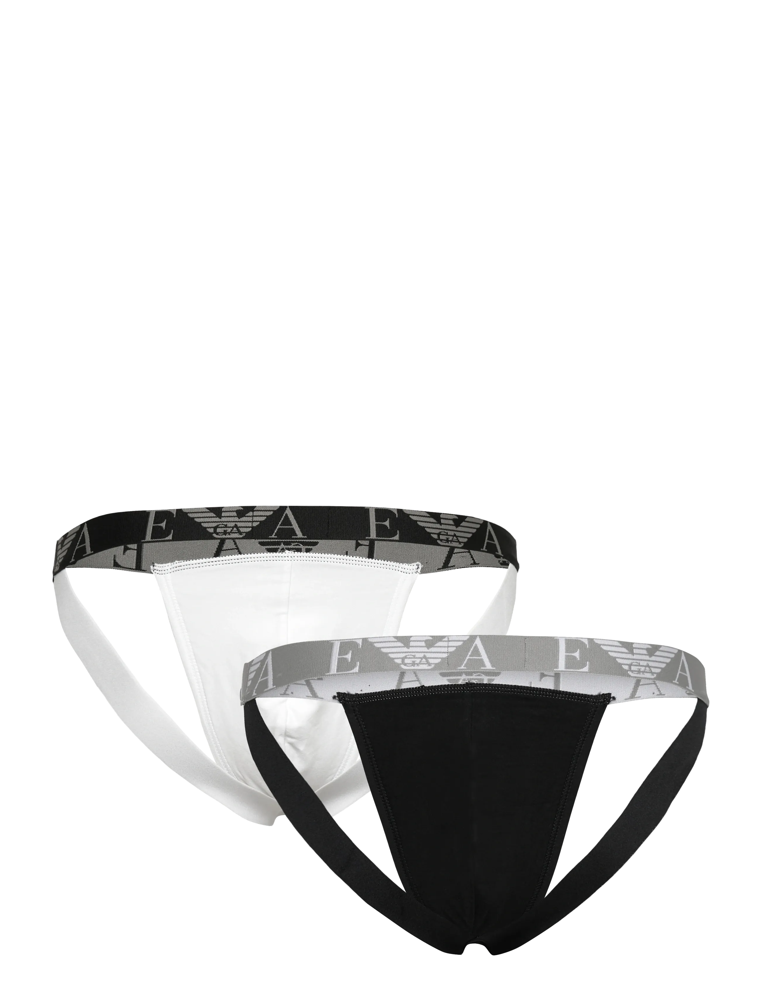 Emporio Armani - 2 PACK BOTTOM - multipack underpants - black/white - 1