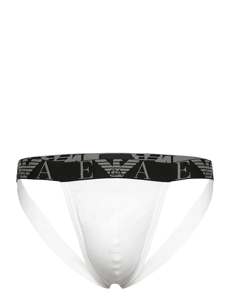 Emporio Armani - 2 PACK BOTTOM - alushousut monipakkauksessa - black/white - 2