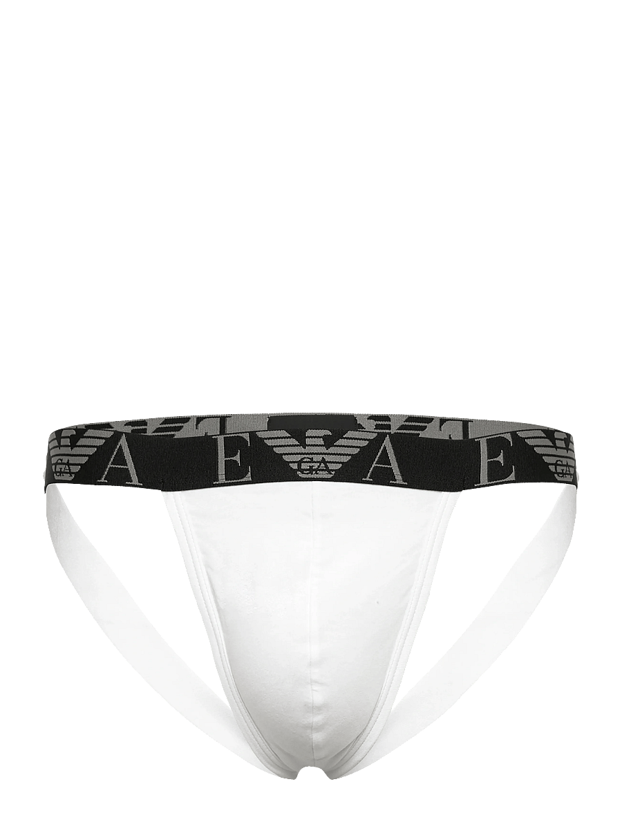 Emporio Armani - 2 PACK BOTTOM - jockstraps - black/white - 2