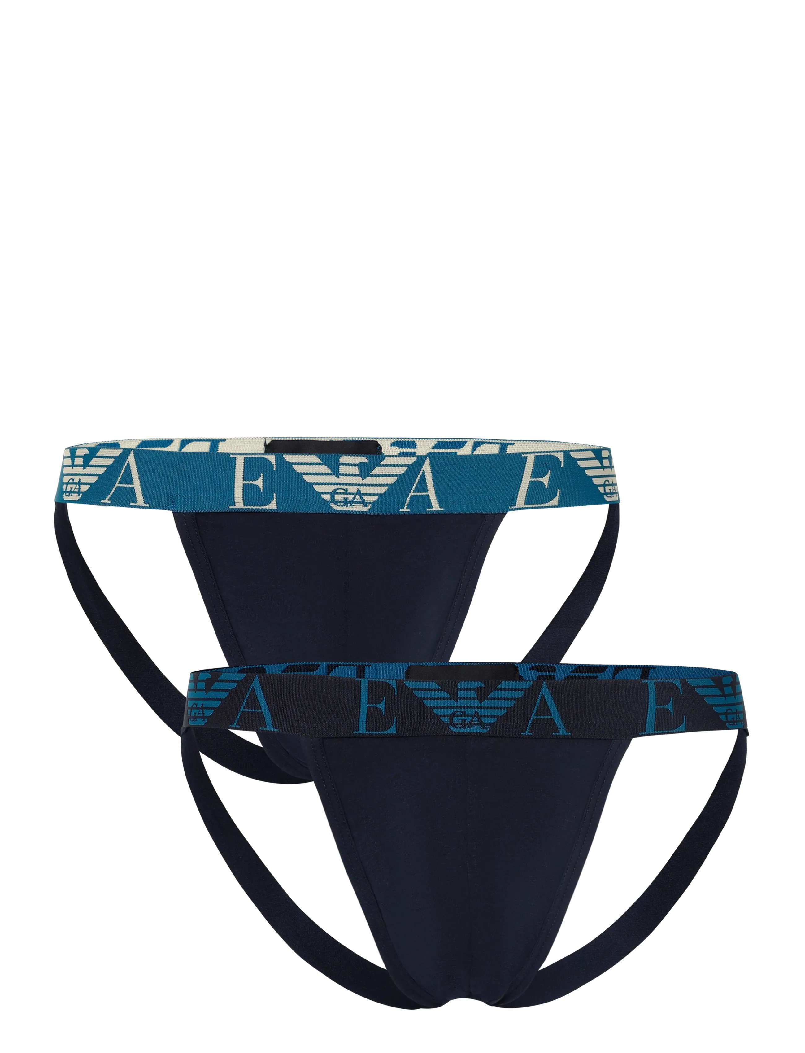 Emporio Armani 2-PACK BOTTOM - Emporio Armani - BLU/BLU / navy