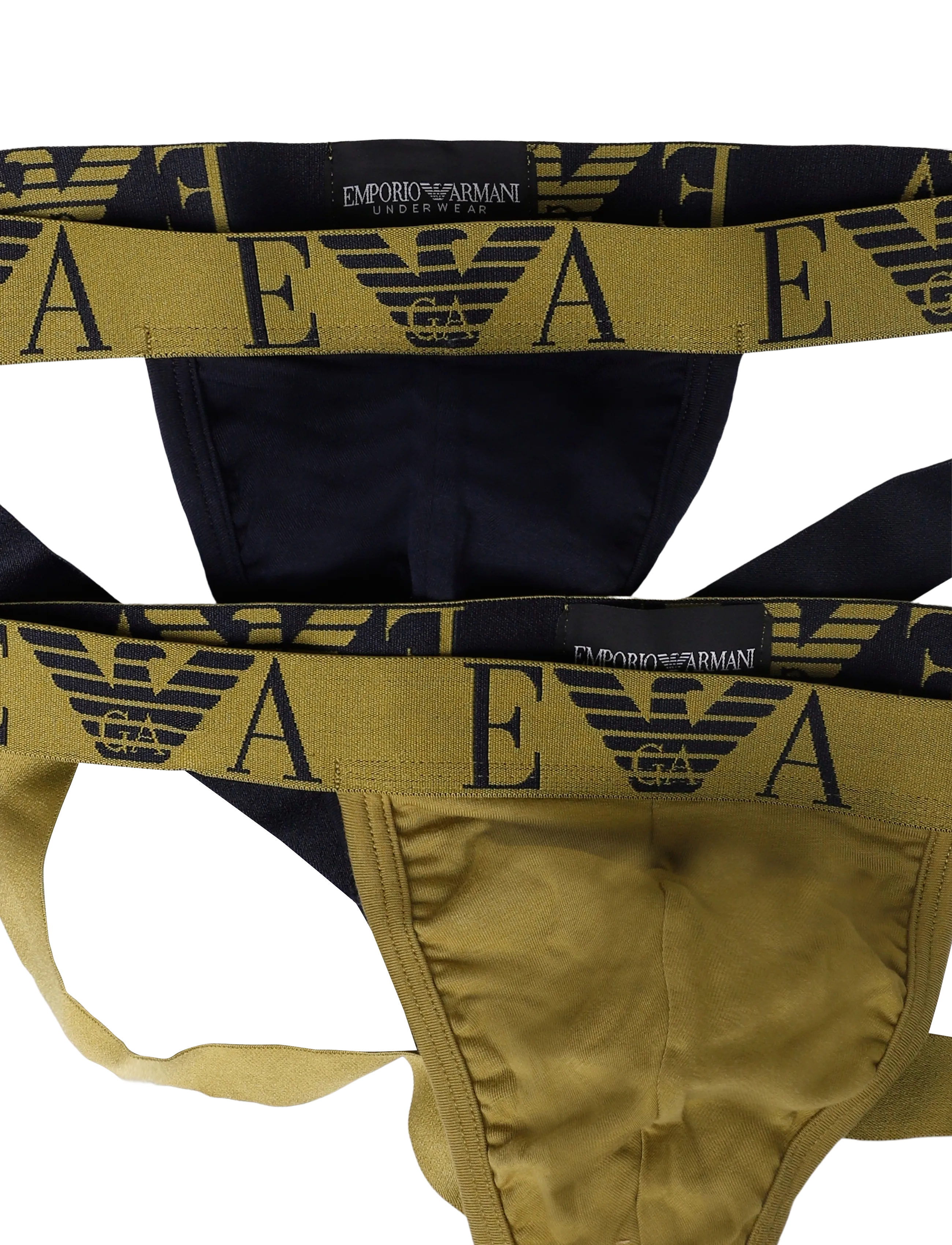 Emporio Armani - 2-PACK BOTTOM - multipack kalsonger - blu/moss - 2