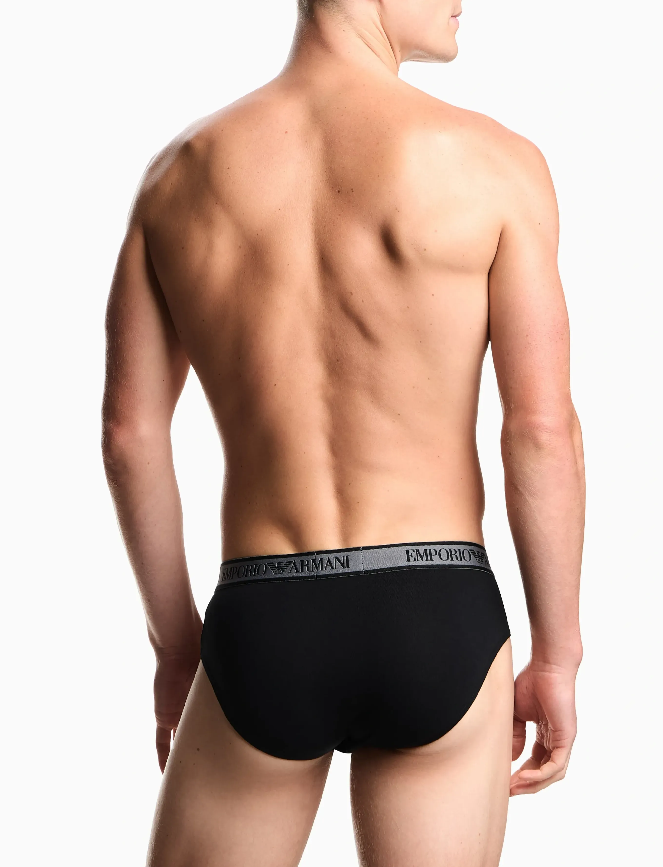 Emporio Armani - 3 PACK BOTTOM - black/black/black - 2