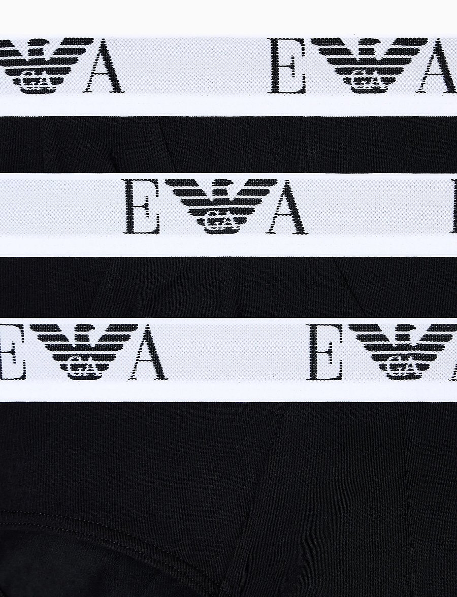 Emporio Armani - 3 PACK BOTTOM - multipack underpants - black/black/black - 3
