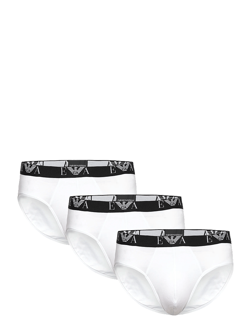 Emporio Armani - 3 PACK BOTTOM - multipack underbukser - white/white/white - 1