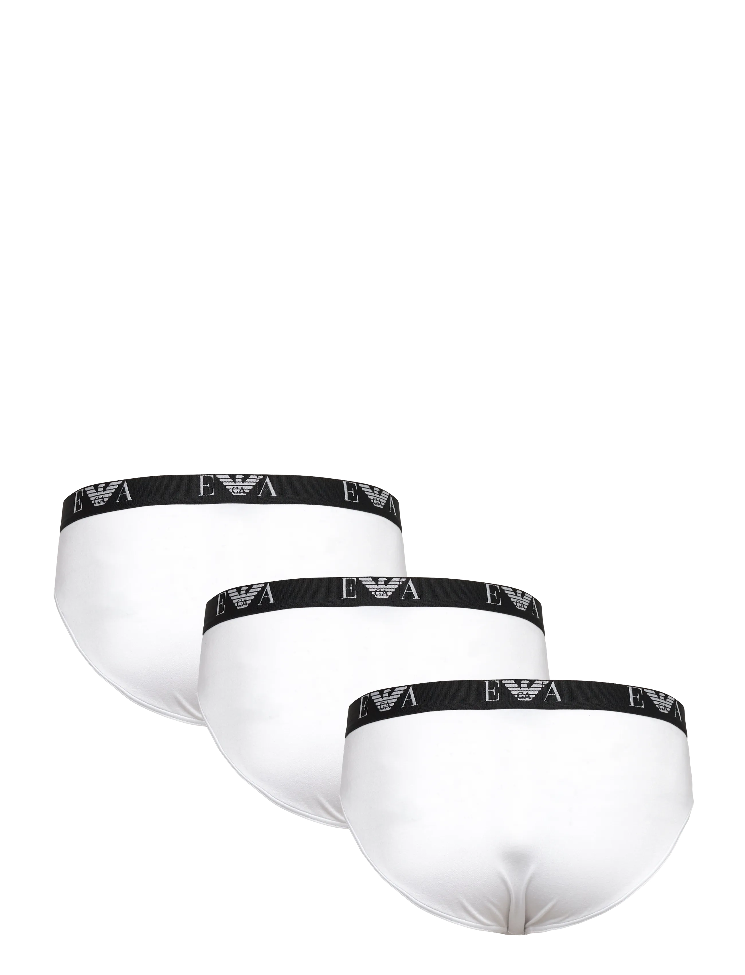 Emporio Armani - 3 PACK BOTTOM - nærföt í fjölpakka - white/white/white - 4