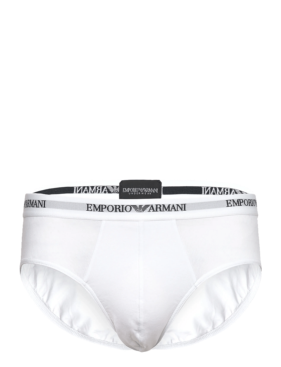 Emporio Armani - 3 PACK BOTTOM - unterhosen im multipack - white/white/white - 4