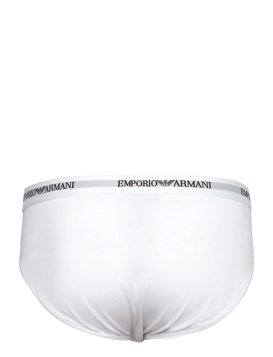 Emporio Armani - 3 PACK BOTTOM - unterhosen im multipack - white/white/white - 5