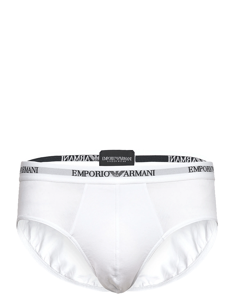 Emporio Armani - 3 PACK BOTTOM - majtki w wielopaku - white/white/white - 4
