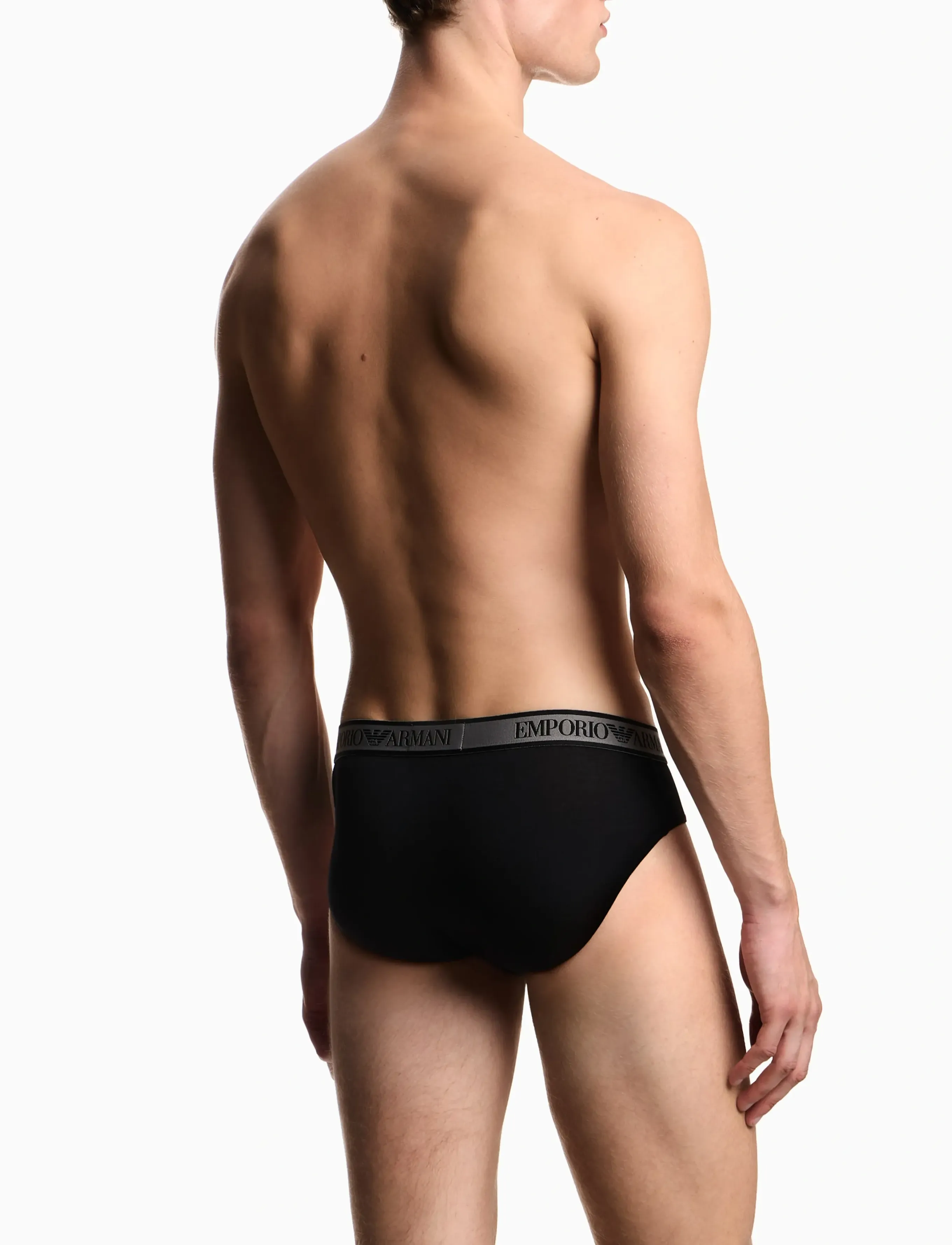 Emporio Armani - 3 PACK BOTTOM - multipack underpants - black/black/black - 2