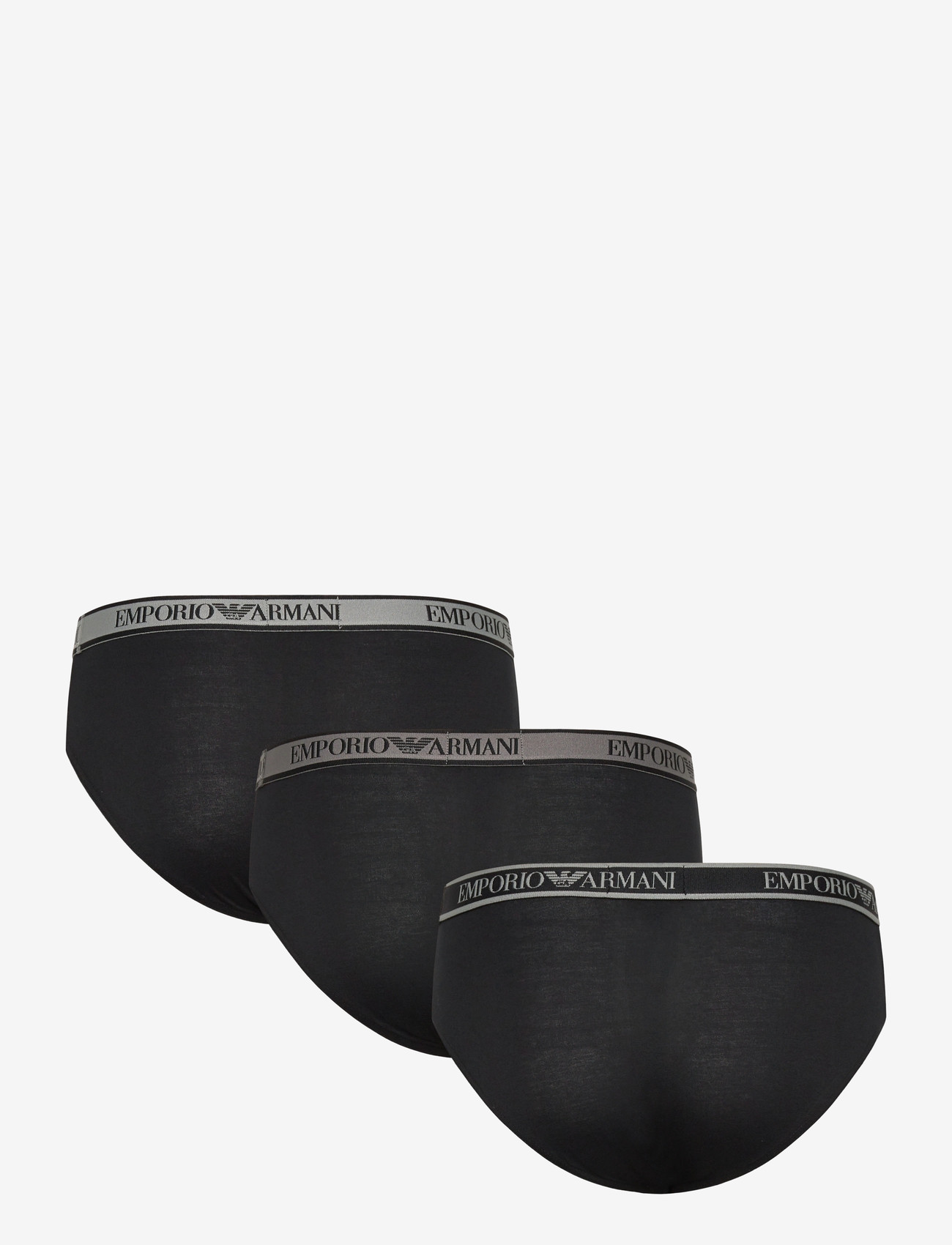 Emporio Armani - 3 PACK BOTTOM - briefs - black/black/black - 1