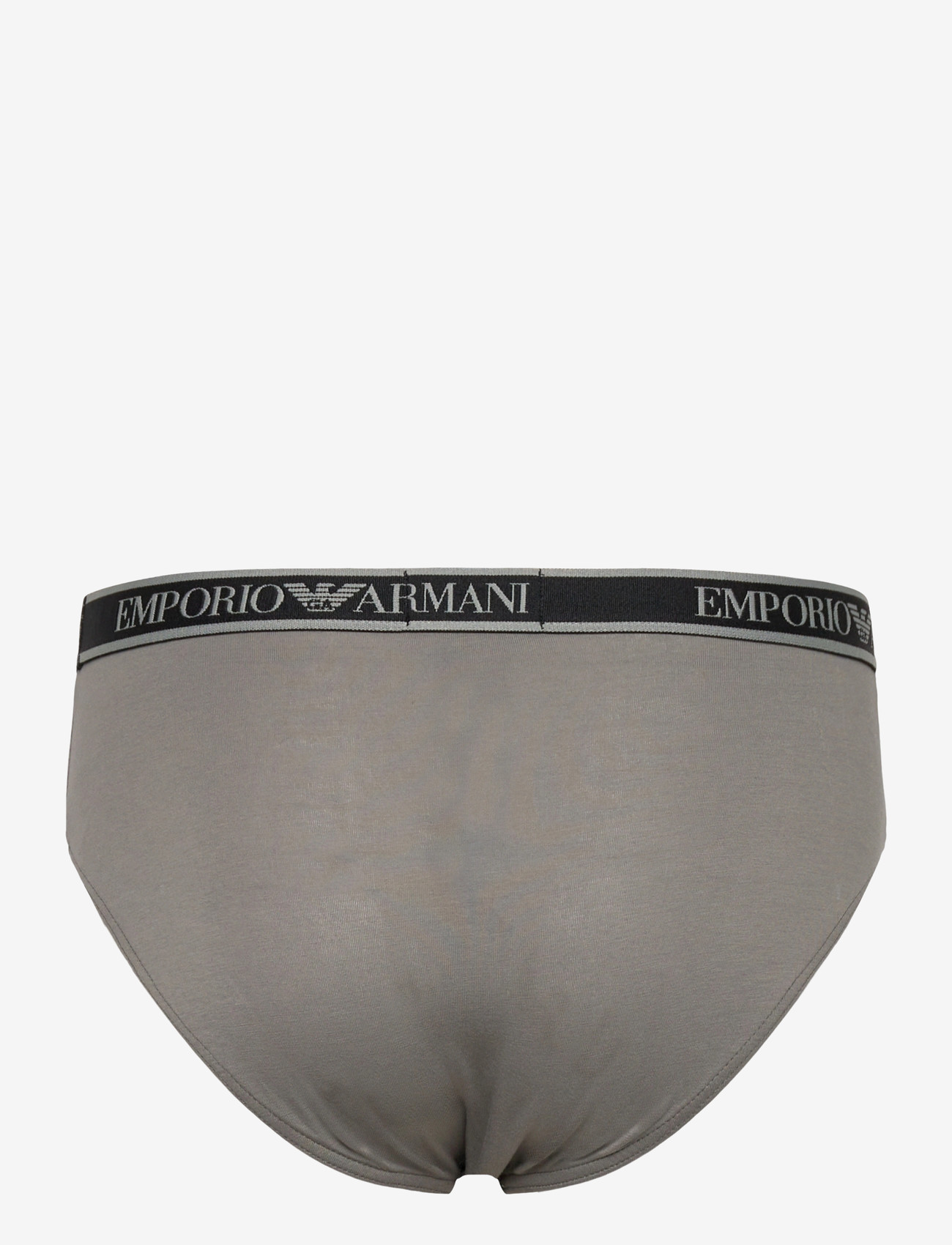 Emporio Armani - 3 PACK BOTTOM - aluspüksid - black/steel/grey - 3