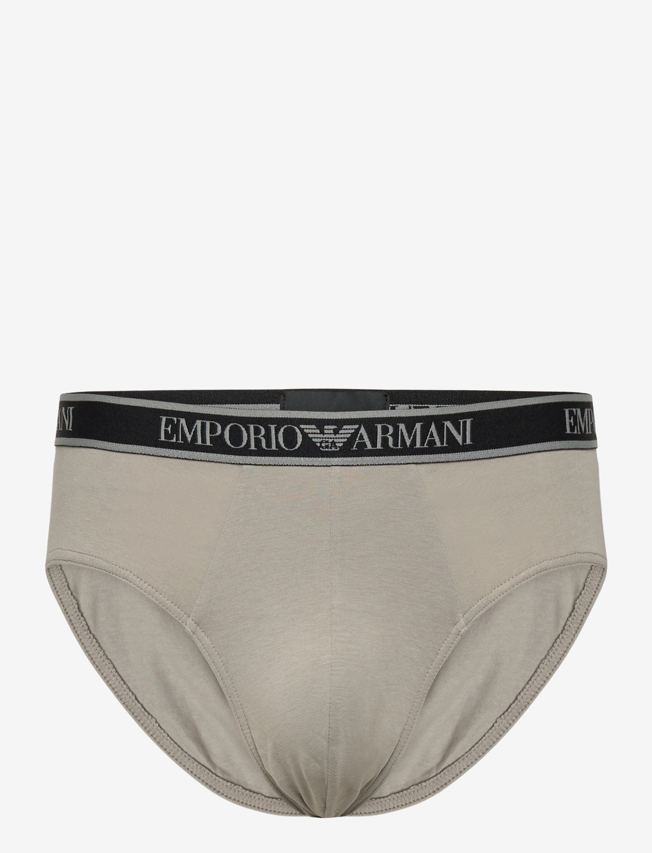 Emporio Armani - 3 PACK BOTTOM - aluspüksid - black/steel/grey - 4