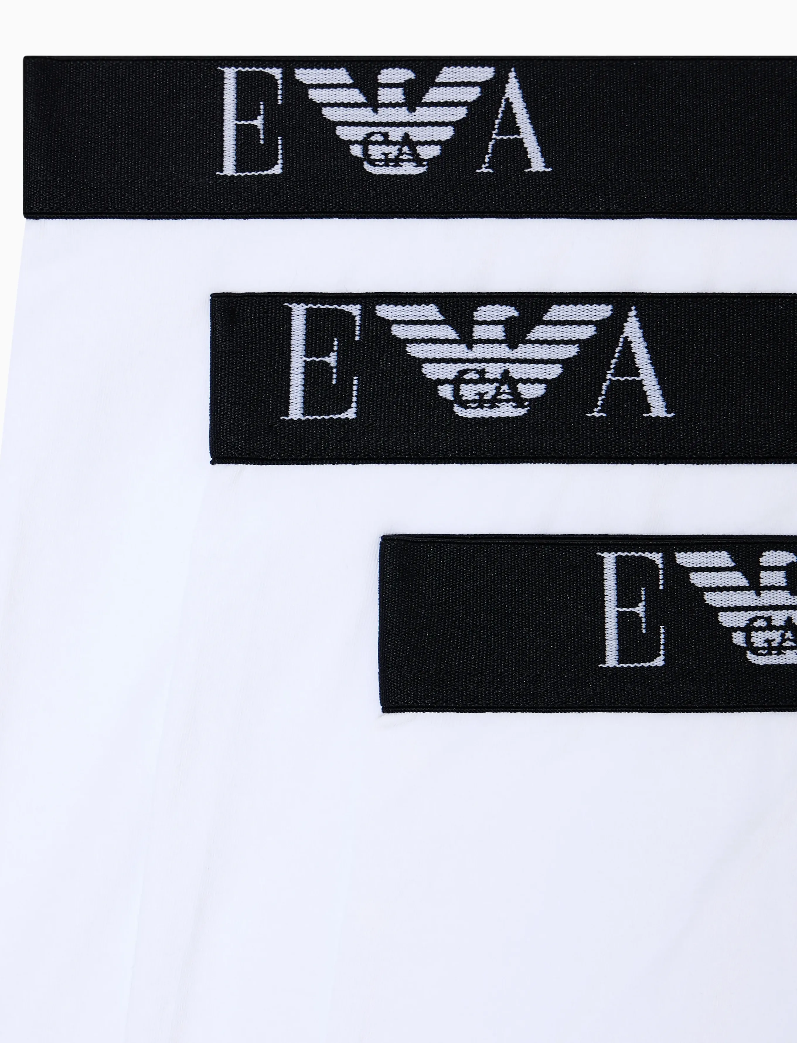 Emporio Armani - 3 PACK BOTTOM - unterhosen im multipack - white/white/white - 3
